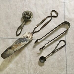 LP Vintage Bundle Kitchen Utensils Tools Baking Cooking | Set of 4